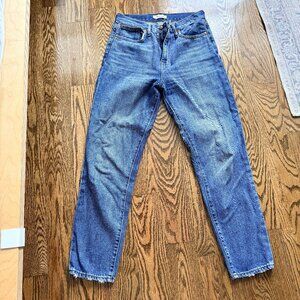 Madewell The MOMJEAN Size Tall 27